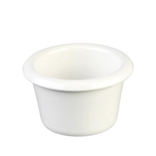 Contemporary Melamine Bone Ramekin 180ml - Pack of 12 Default Title