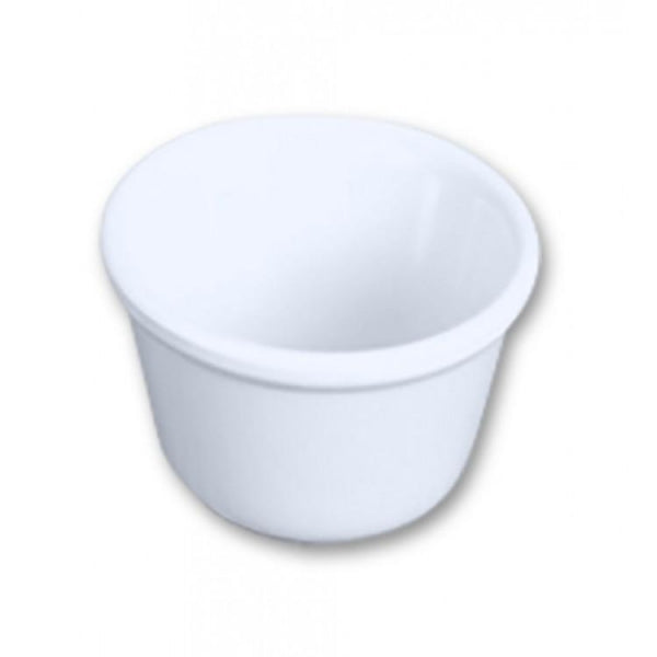 Contemporary Melamine White Ramekin 75ml - Pack of 12 Default Title