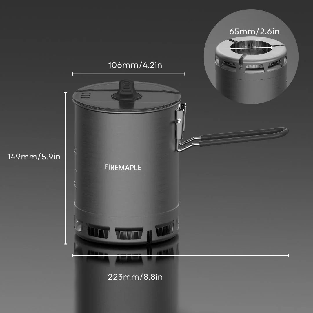 Cooking set with Greenpeak stove