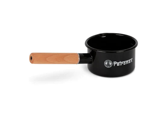 0.5L Enamel Pan Black or White