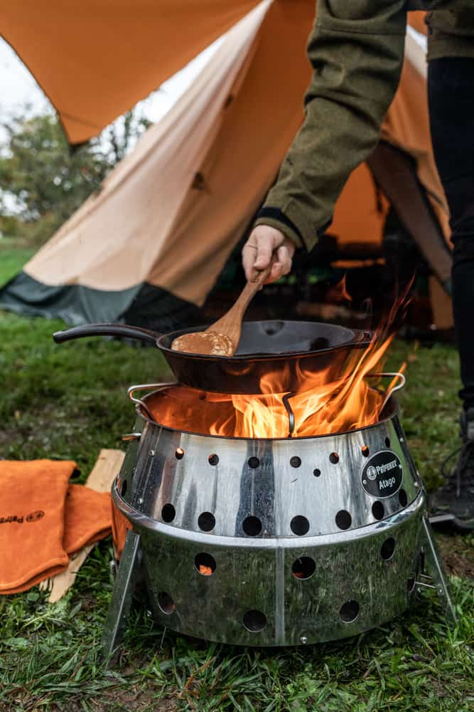 Firepit Pot Cooking Support