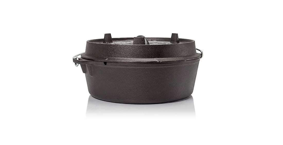Flat Bottom Cast Iron Dutch Oven