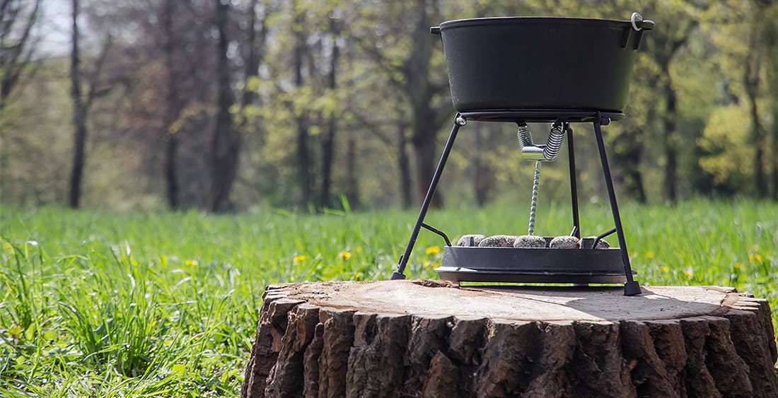 Flat Bottom Cast Iron Dutch Oven