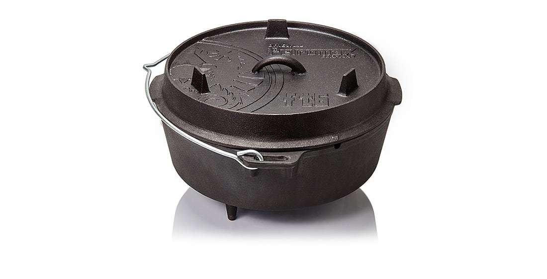 Cast Iron Dutch Oven with Legs