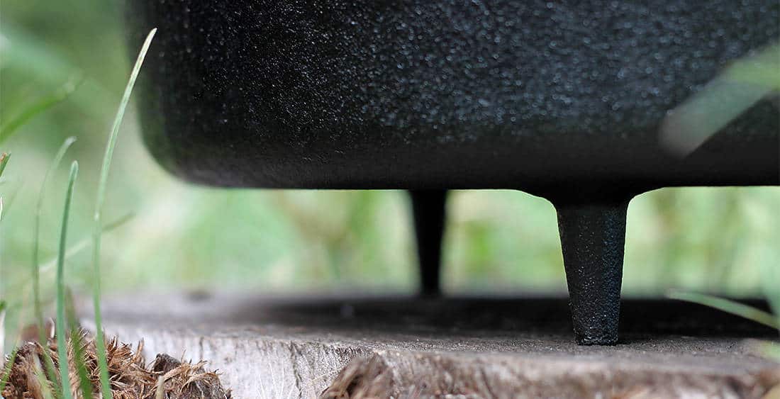 Cast Iron Dutch Oven with Legs