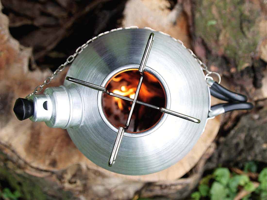Stainless Steel Fire Kettle in Two Sizes