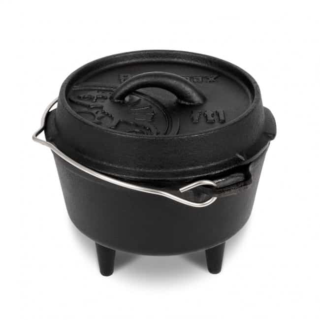 Cast Iron Dutch Oven with Legs FT1
