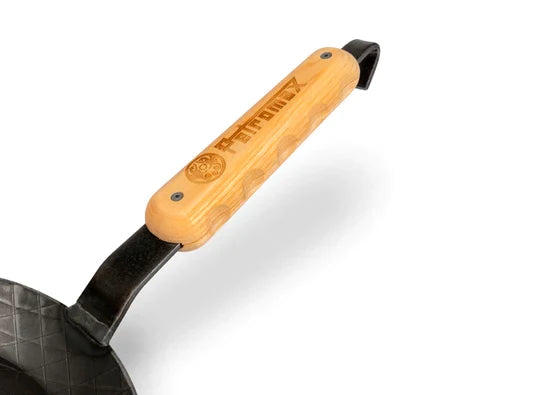 Wooden Handle for Wrought Iron Pans