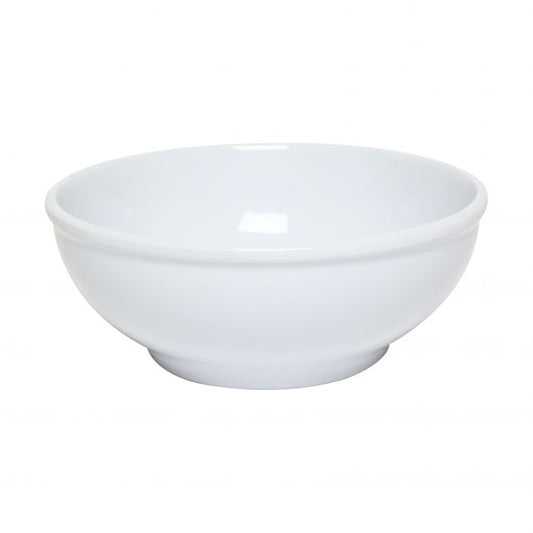 White Melamine Pho Bowl 23.5cm - 2.6L NSF Certified - Pack of 12