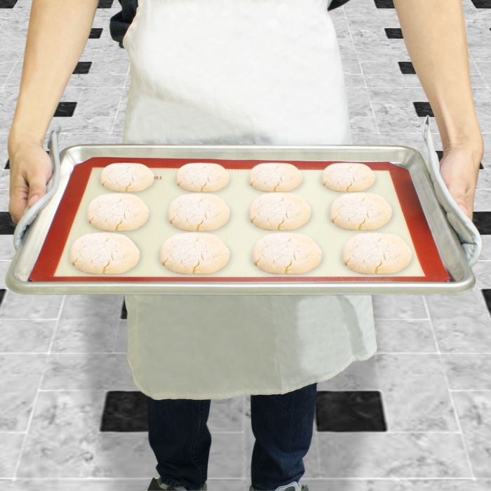Non-Stick Silicone Baking Mat 371mm x 521mm Two-Thirds Sheet