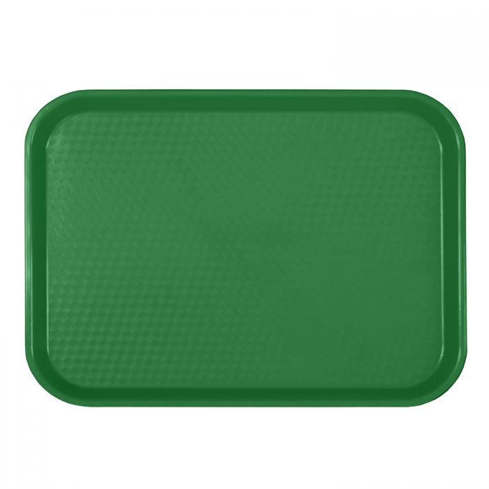 Polypropylene Fast Food Tray Small 345mm - Green