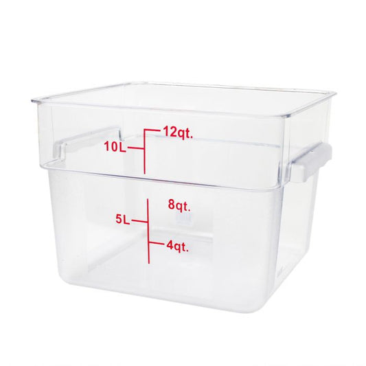 Polycarbonate Food Storage Clear Container 11.4L with Gradations