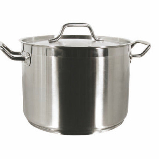 Stainless Steel Stock Pot with Lid 18.93L / 20Qt