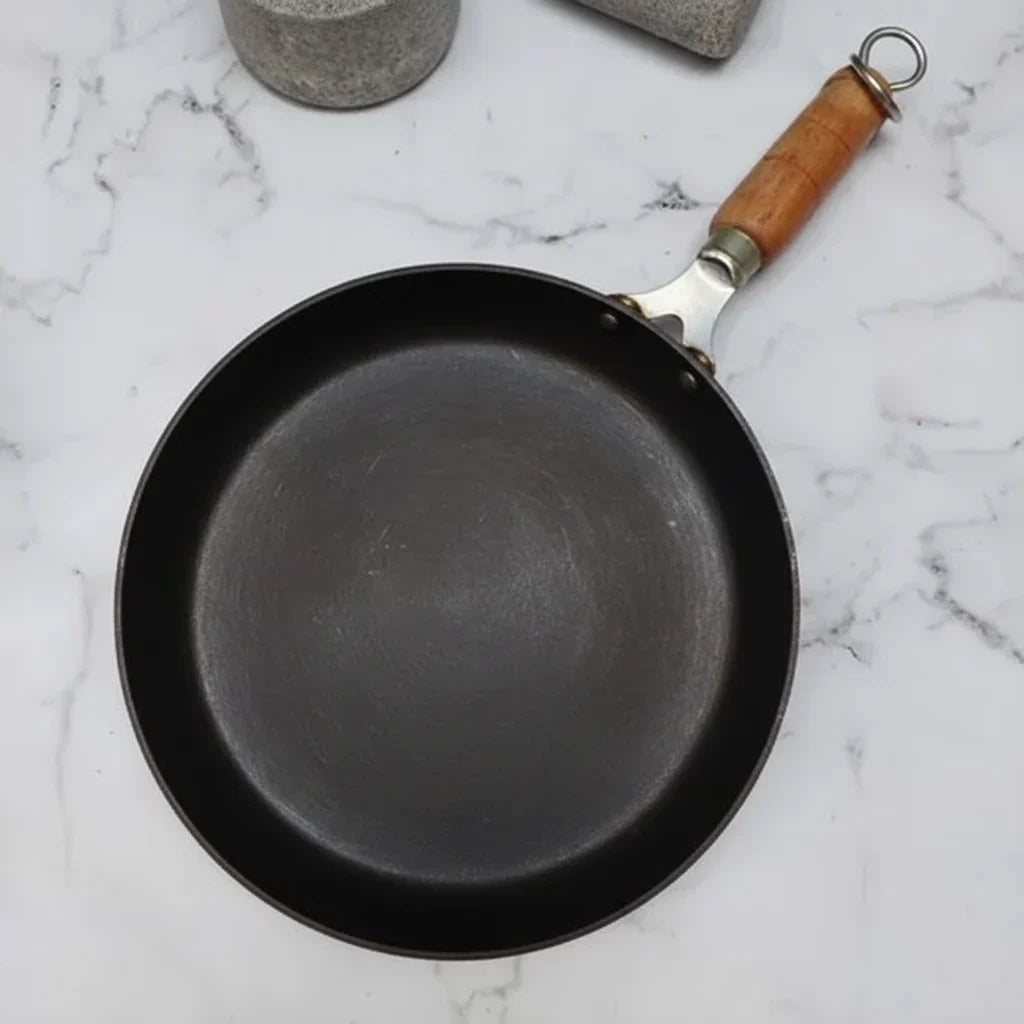 Pure Iron Fry Pan Induction Friendly