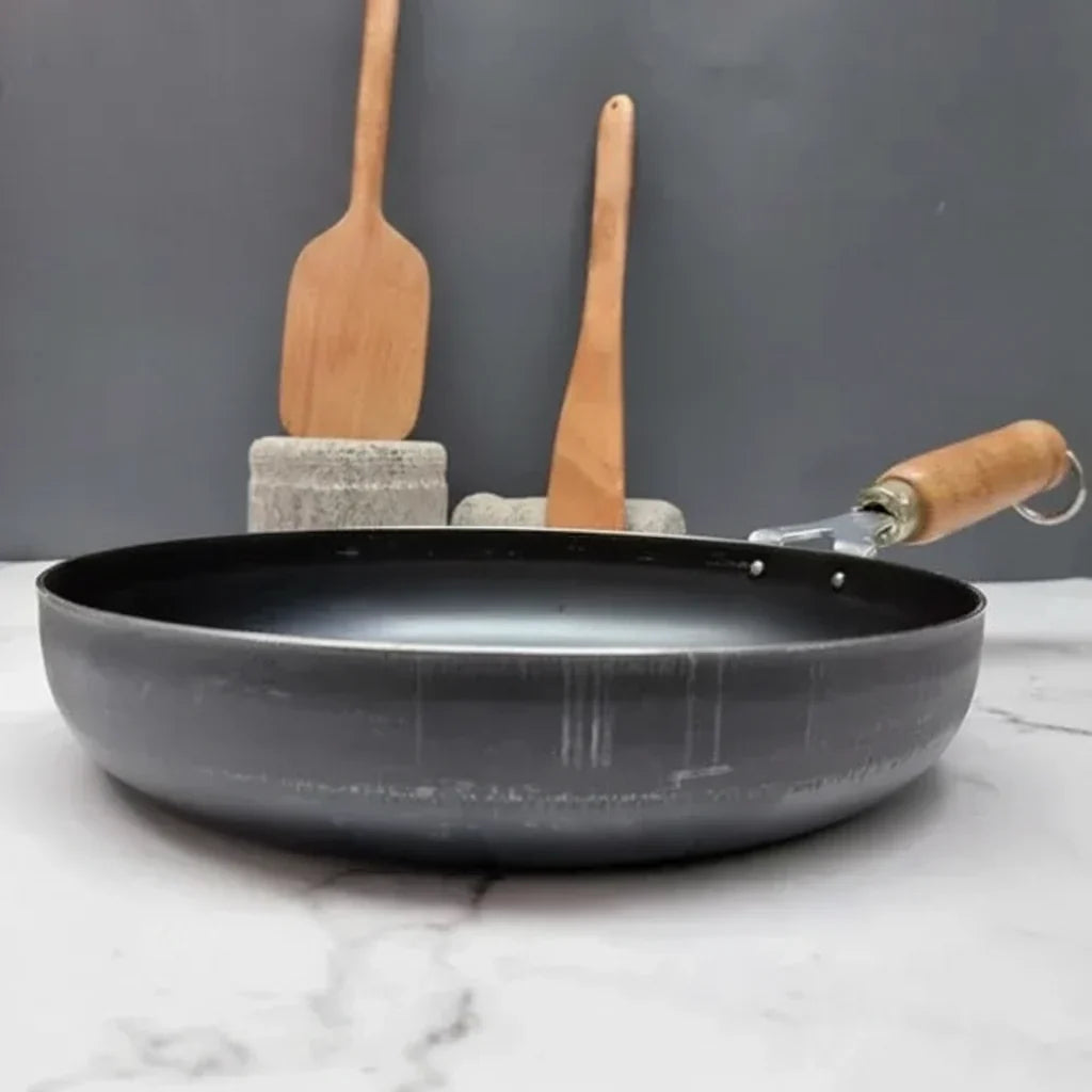 Pure Iron Fry Pan Induction Friendly