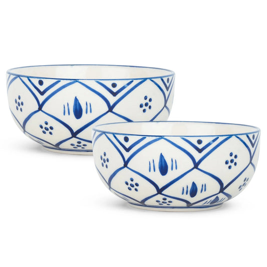 Ceramic Bowl for Snack Dinner 2pcs Ramen Soup Bowl Microwave Safe Chip Resistant
