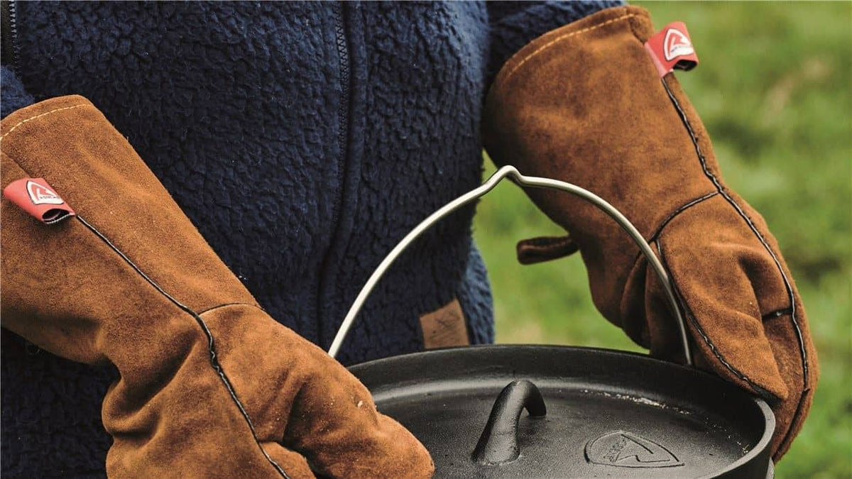 Cast Iron Oven Mitt Fire Gloves