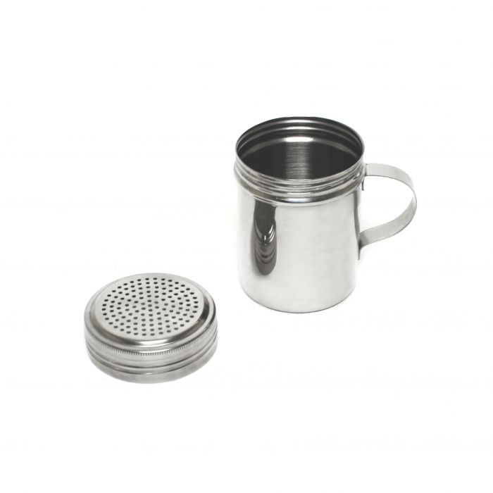 Stainless Steel Dredge Shaker 10oz / 295ml with Handle