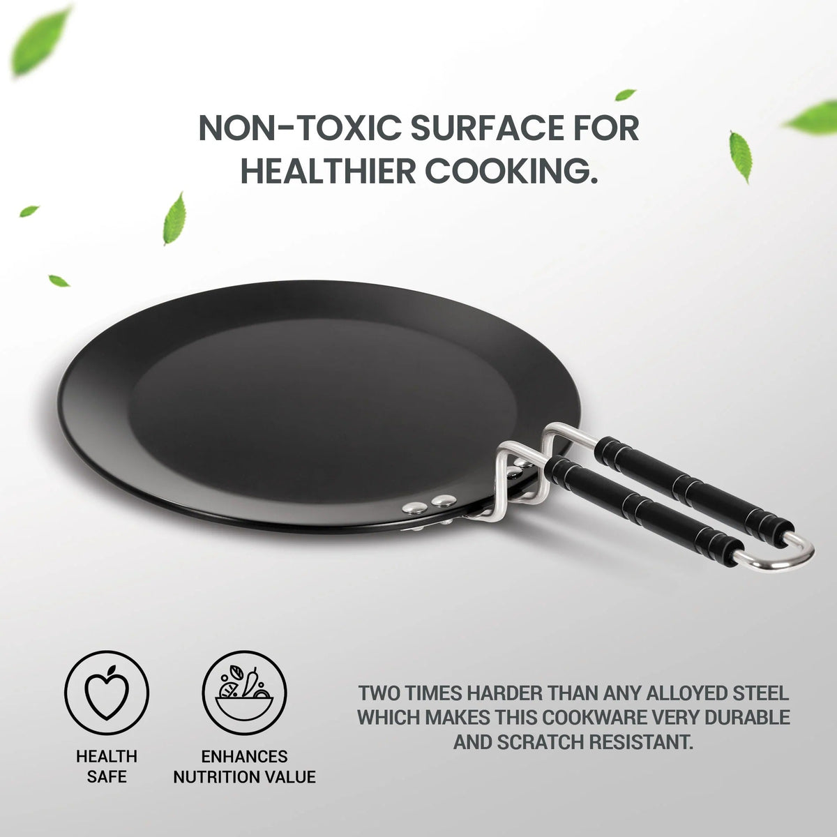 Hard Anodised Induction Tawa - 25 cm