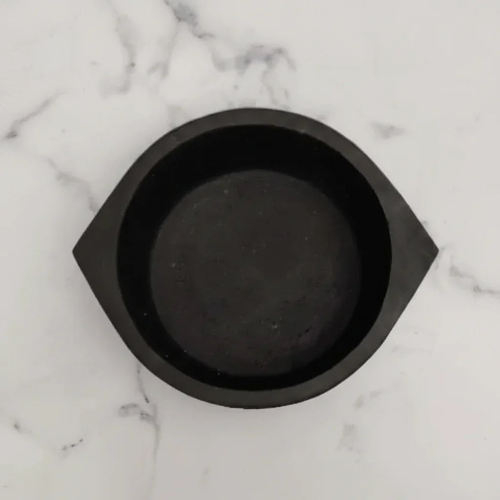 Soapstone Cookware Kalchatti Treated Traditional Stone Vessel Large