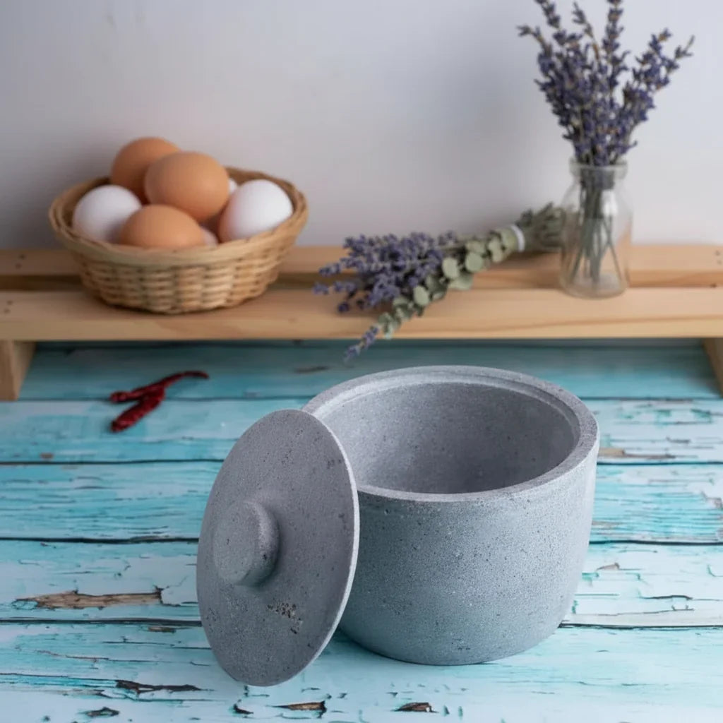 Soapstone Kitchen Storage Containers Curd Setter Spice Storage