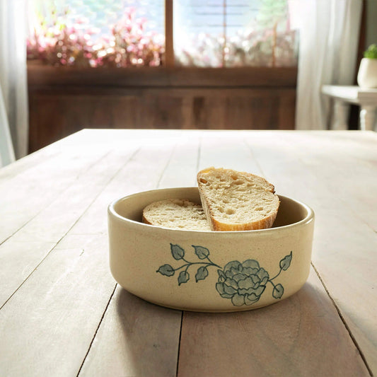 Ceramic Salad Bowl 1200 ml Mixing Bowl Microwave Safe Eco Friendly Cereal Rice Soup