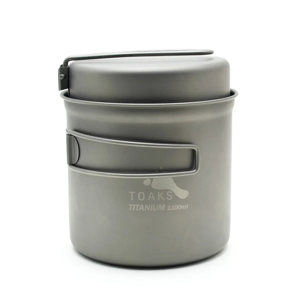 Titanium Pot with Pan 1100ml or 1300ml