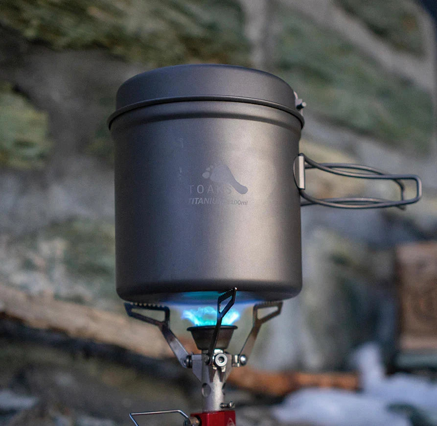 Titanium Pot with Pan 1100ml or 1300ml