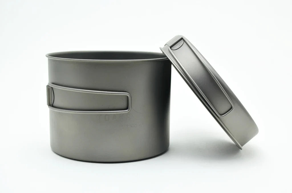 Titanium Pot with Pan 1100ml or 1300ml