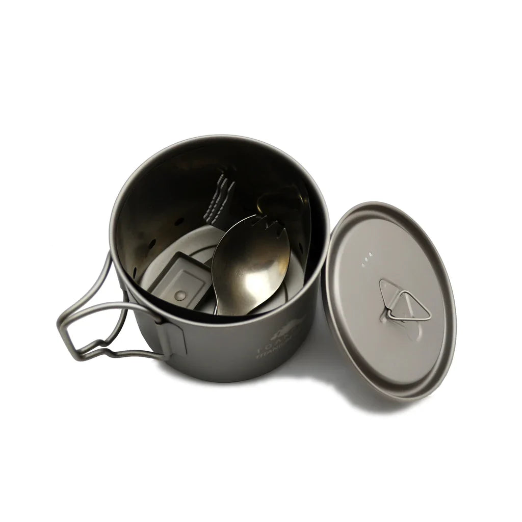 Titanium Solid Fuel Cook Set